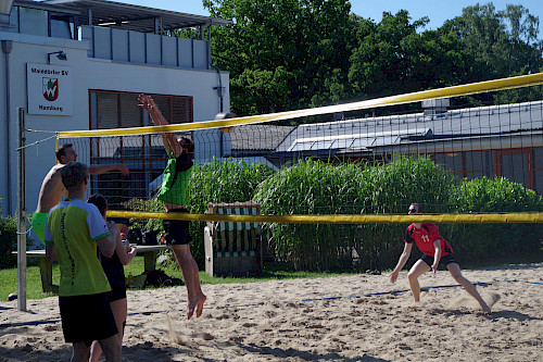 Beachvolleyball im Walddörfer SV