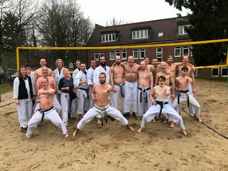 Kangeiko - Traditionelles Karate Outdoor Training im Walddörfer SV