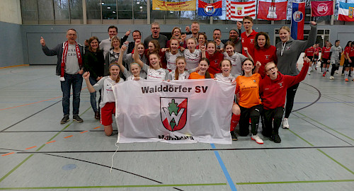 1.C-Juniorinnen des Walddörfer SV bei der Norddeutschen Futsal-Meisterschaft