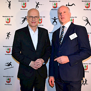 Dr. Peter Tschentscher und Ulrich Lopatta