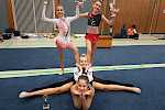Gymnastinnen des Walddörfer Sportvereins beim Regio Cup Nordwest in Bremen am 10.03.2017