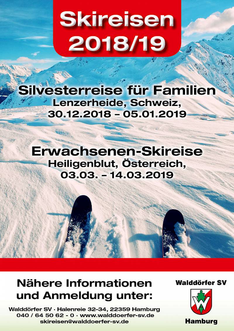 Skireisen Walddörfer SV 2018/19