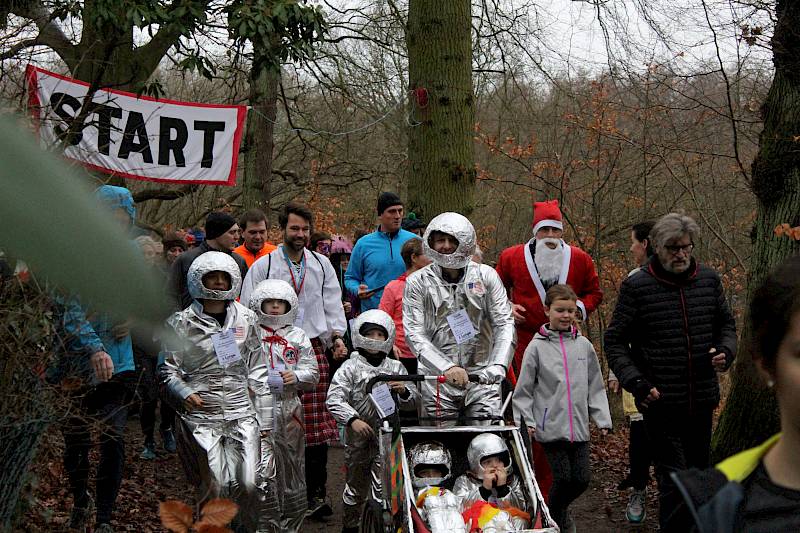 Silvesterlauf um die Volksdorfer Teichweisen