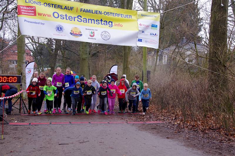 4. Lions-Osterlauf mit dem Walddörfer Sportverein