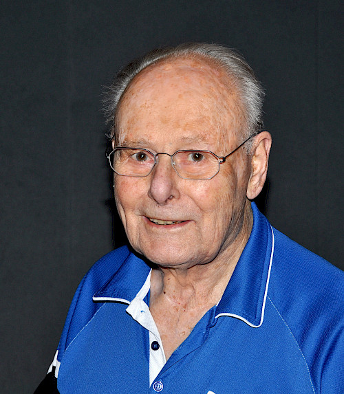 Günther Weber - Tischtennis-Senior mit 95 Jahren